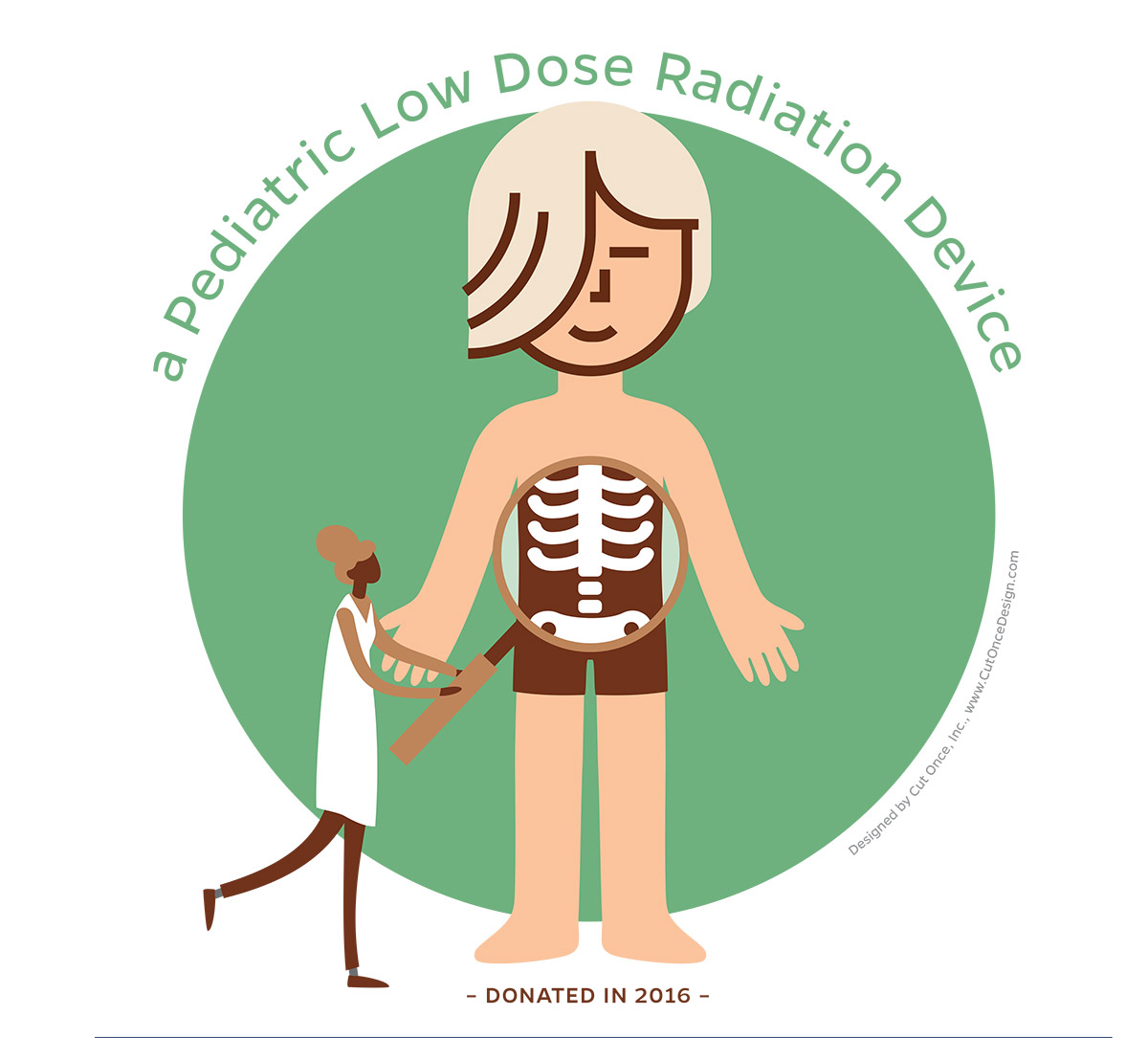 a pediatric low dose radiation device